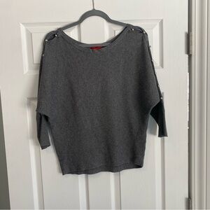 Jennifer Lopez Charcoal Women's Sweater